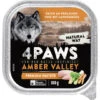 Paws Amber Valley Premium Pastete Perlhuhn & Landgemüse 300G 1 Paws Amber Valley Premium Pastete Perlhuhn & Landgemüse 300G -Bio Markt Verkauf 4paws amber valley perlhuhnampamplandgemamp252se 300g