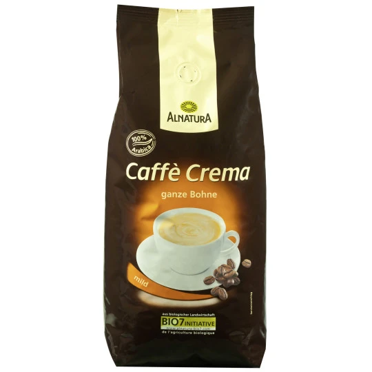 Bio Caffè Crema Ganze Bohne 1KG 3 Bio Caffè Crema Ganze Bohne 1KG