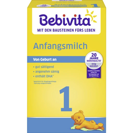 Anfangsmilch 1 Von Geburt An 500G 3 Anfangsmilch 1 Von Geburt An 500G