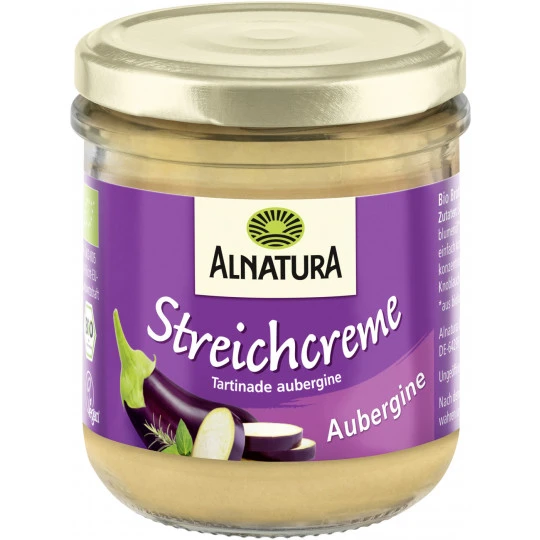 Alnatura Streichcreme Aubergine 180G 3 Alnatura Streichcreme Aubergine 180G