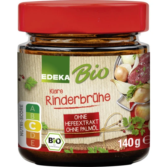 Bio Klare Rinderbrühe 140G 3 Bio Klare Rinderbrühe 140G
