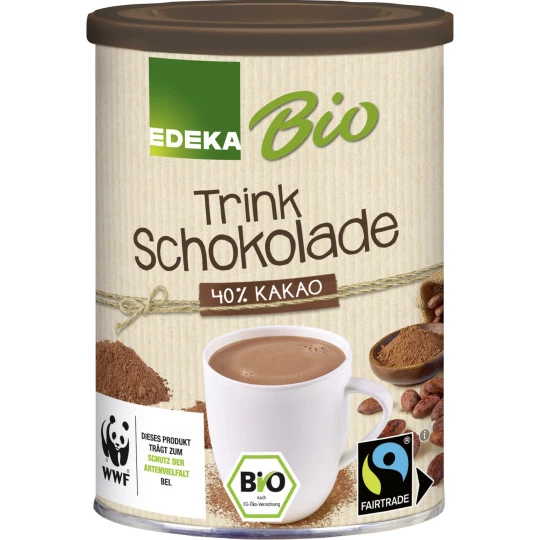 Bio Trinkschokolade 40% Kakao 220G 3 Bio Trinkschokolade 40% Kakao 220G