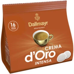 Crema D'Oro Intensa Kaffeepads 16ST 112G