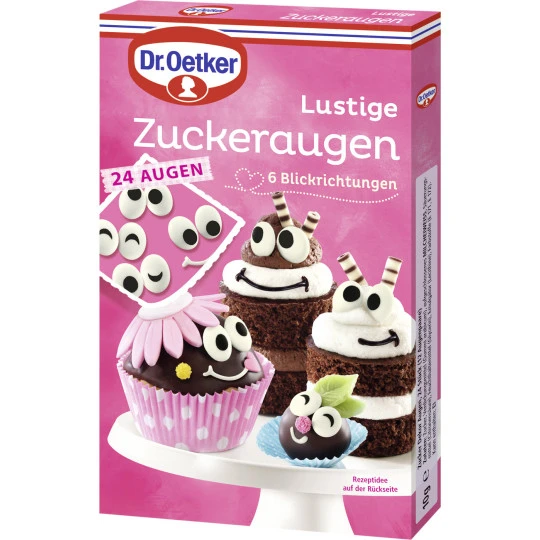 Dr. Oetker Lustige Zuckeraugen 10G 3 Dr. Oetker Lustige Zuckeraugen 10G
