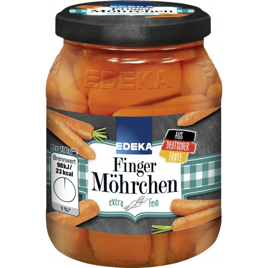 Finger Möhrchen Extra Fein 330G 3 Finger Möhrchen Extra Fein 330G