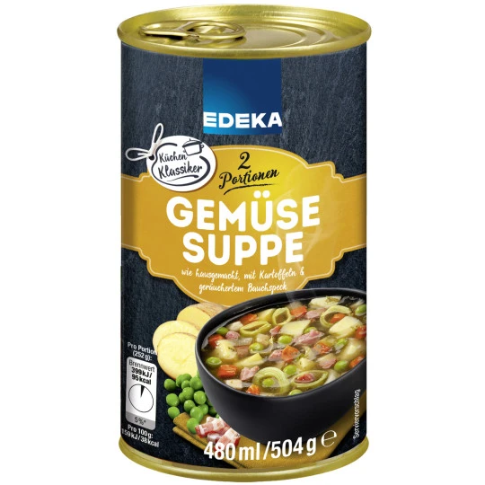 Gemüsesuppe 480ML 3 Gemüsesuppe 480ML