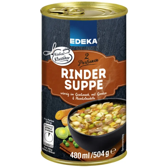 Rindersuppe 480ML 3 Rindersuppe 480ML