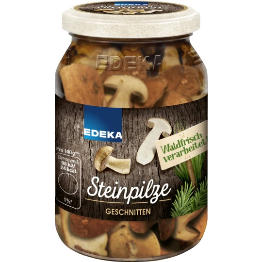 Steinpilze Geschnitten 180G 3 Steinpilze Geschnitten 180G