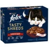 Felix Tasty Shreds Geschmacksvielfalt Vom Land 10x 80G 2 Felix Tasty Shreds Geschmacksvielfalt Vom Land 10x 80G -Bio Markt Verkauf felixtastygvland