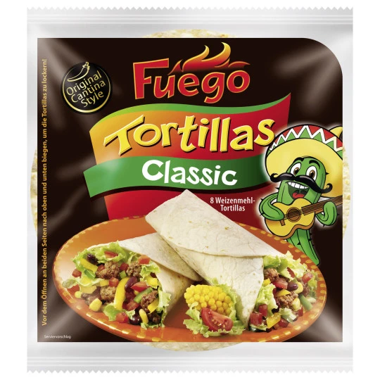 Tortilla Wraps Classic 320G 3 Tortilla Wraps Classic 320G