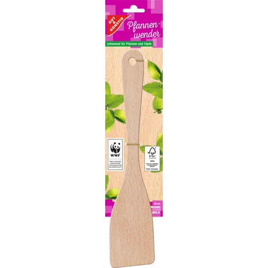 Pfannenwender Buchenholz 3 Pfannenwender Buchenholz