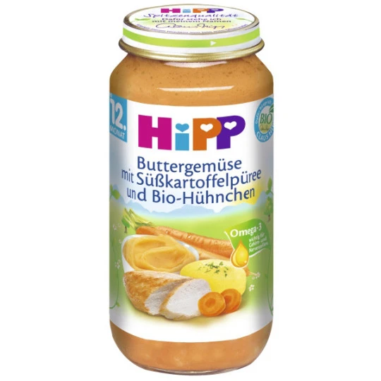 Hipp Bio Buttergemüse Und Bio-Hühnchen Ab 12. Monat 250G 3 Hipp Bio Buttergemüse Und Bio-Hühnchen Ab 12. Monat 250G