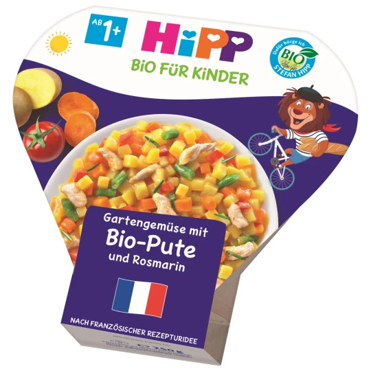 Hipp Bio Gartengemüse Mit Bio-Pute Und Rosmarin Ab 1+ Jahr 250G 3 Hipp Bio Gartengemüse Mit Bio-Pute Und Rosmarin Ab 1+ Jahr 250G