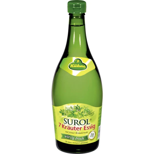 Surol 7 Kräuter Essig 750ML 3 Surol 7 Kräuter Essig 750ML