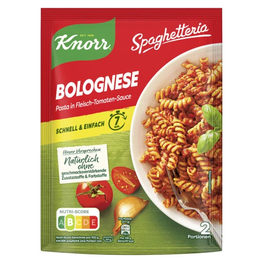 Knorr Spaghetteria Bolognese 160G 3 Knorr Spaghetteria Bolognese 160G