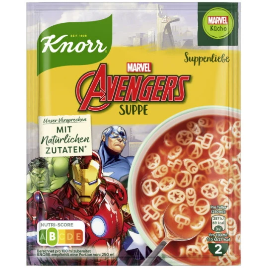 Knorr Suppenliebe Avengers 41G 3 Knorr Suppenliebe Avengers 41G