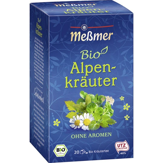 Bio Tee Alpenkräuter 20ST 40G 3 Bio Tee Alpenkräuter 20ST 40G