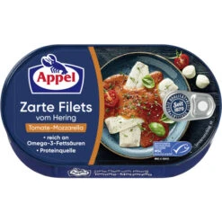 Zarte Heringsfilets In Tomate-Mozzarella 200G