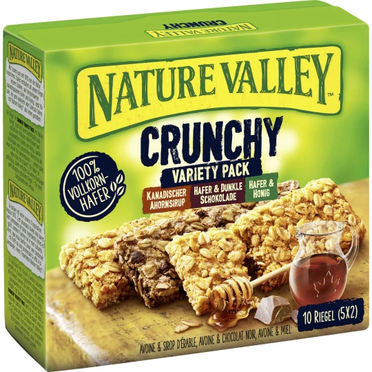 Nature Valley Crunchy Variety Pack Riegel 10ST 210G 3 Nature Valley Crunchy Variety Pack Riegel 10ST 210G