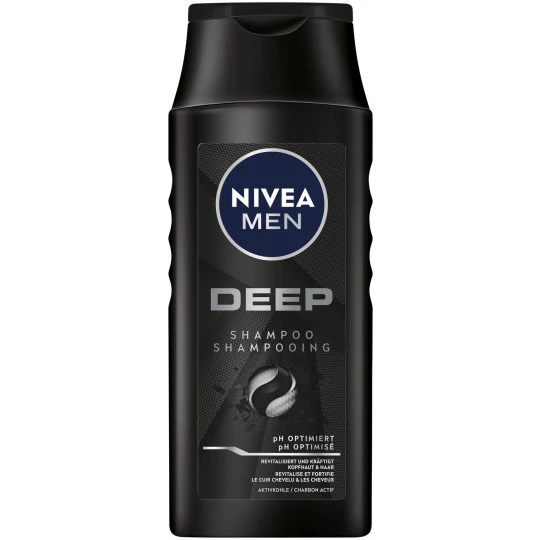 NIVEA Men Deep Shampoo 250ML 2 NIVEA Men Deep Shampoo 250ML