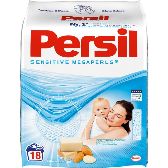 Persil® Sensitive Megaperls 1,332KG 18WL 3 Persil® Sensitive Megaperls 1,332KG 18WL