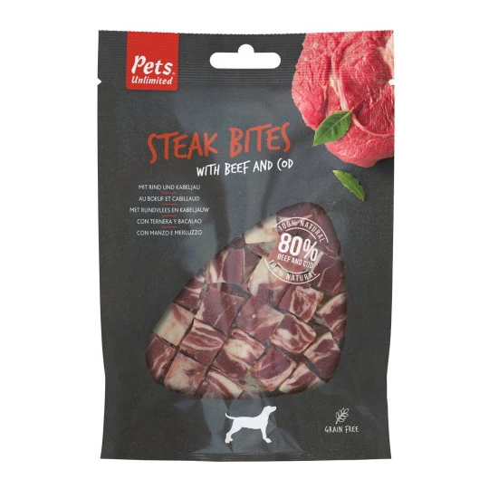 Unlimited Steak Bites 100G 3 Unlimited Steak Bites 100G