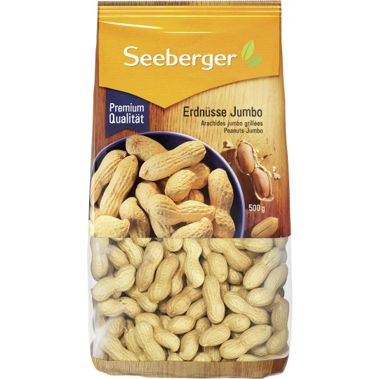 Seeberger Erdnüsse Jumbo 500G 3 Seeberger Erdnüsse Jumbo 500G