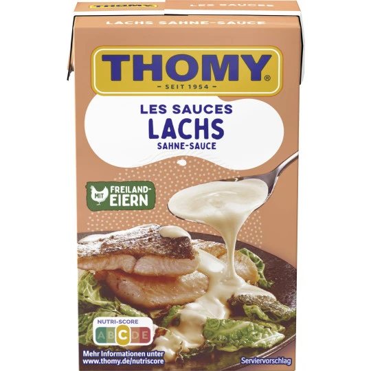 Les Sauces Lachs Sahne-Sauce 250ML 3 Les Sauces Lachs Sahne-Sauce 250ML