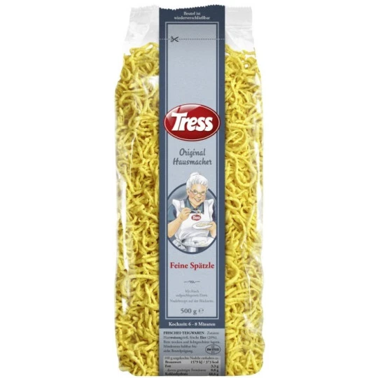 Original Hausmacher Feine Spätzle 500G 3 Original Hausmacher Feine Spätzle 500G