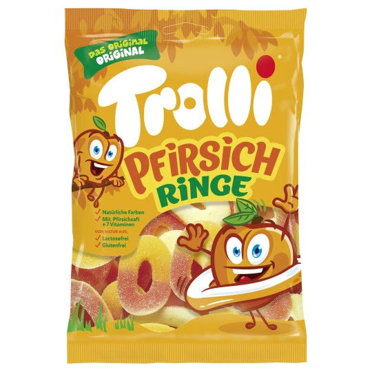 Pfirsichringe 200G 3 Pfirsichringe 200G