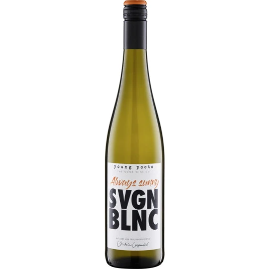 Poets Always Sunny Sauvignon Blanc Trocken 0,75L 3 Poets Always Sunny Sauvignon Blanc Trocken 0,75L